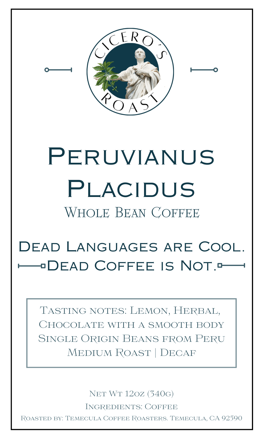 Peruvian Placidus (Decaf)