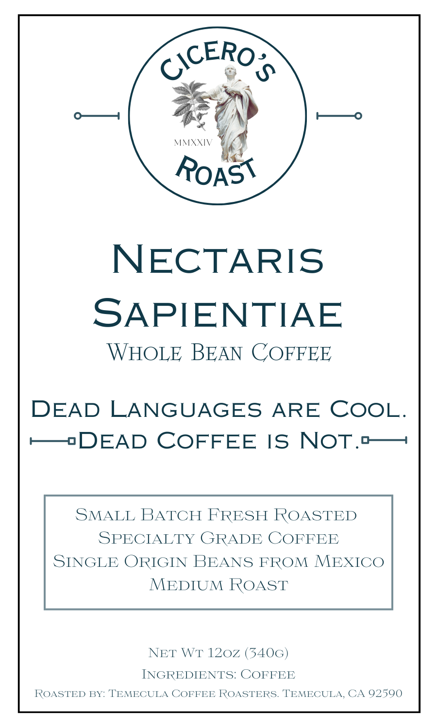 Nectaris Sapientiae - Mexican (Medium Roast)